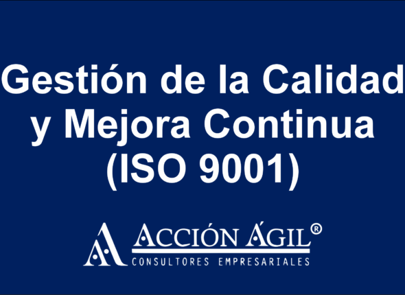 Gestión de la Calidad y Mejora Continua (ISO 9001) Banner